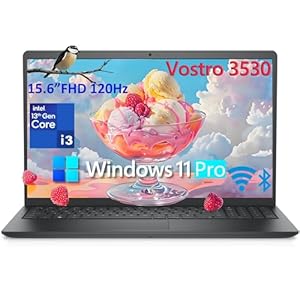 Dell 15 15.6″ Laptop Computer for Home and Business Student, 13th Gen Intel 5-Core CPU (Beat i5-1145G7), 32GB DDR4 RAM, 1TB PCIe SSD, Vostro 3530 120Hz FHD, WiFi, RJ45, Type-C, HDMI, Windows 11 Pro