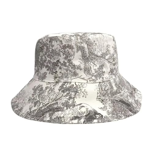 Chapeau seau de peinture à l'encre unisexe pour la plage et le streetwear