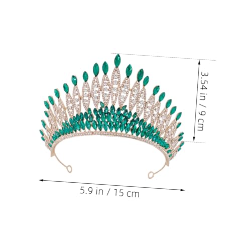 Couronne de mariage en strass et tiare pour événements - 2