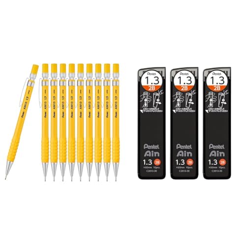 �y�Z�b�g�����z�؂�Ă� �V���[�v�y���V�� AMAIN�V���[�v 1.3mm �C�G���[ 10�{ AM13-G(10)&�؂�Ă� �V���[�v�c �؂�Ă�A�C�� 1.3mm 2B 3�� AMZ-XC28132B3P