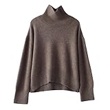 Material: Der Strickpullover ist aus hochwertigem Stoff, warm, weich und hautfreundlich, Stretch-Stoff, passt sich perfekt Ihrer Körperform an.