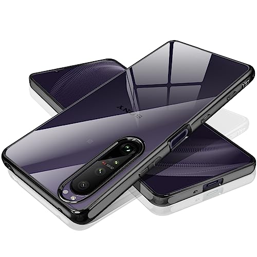 Xperia1 III P[X NA SONY Xperia1iii XQ-BC72 SO-51B SOG03 Jo[ ϏՌ  X}zP[X \tg TPU bLH GXNyA Xgbvz[t y(ubN)