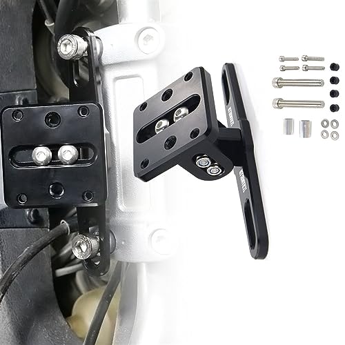 Fixation GPS Ducati Multistrada 1200 Enduro en aluminium robuste noir