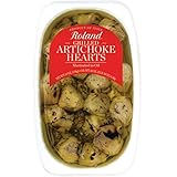 Roland Foods Grilled Artichoke Hearts Marinated in Vinegar and Oil, Specialty Imported Food,...