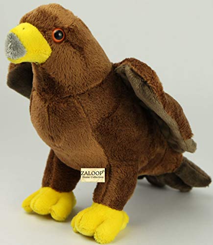 Preisvergleich Produktbild Zaloop Adler Steinadler ca. 20 cm Kuscheltier Plüschtier Stofftier C3