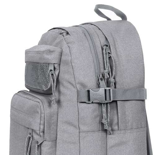 Image of EASTPAK Double Pro - 32L Performance Backpack with 16 inch Laptop Sleeve, Dual Compartments, Security Pocket, Bottle Holder & Organizer, Sunday Grey