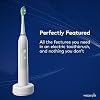 Waterpik Cordless Pearl and Sensonic Rechargeable Electric Toothbrush and Water Flosser Combo, Complete Dental Care for Teeth, Gums, Braces and Travel ADA Accepted, White