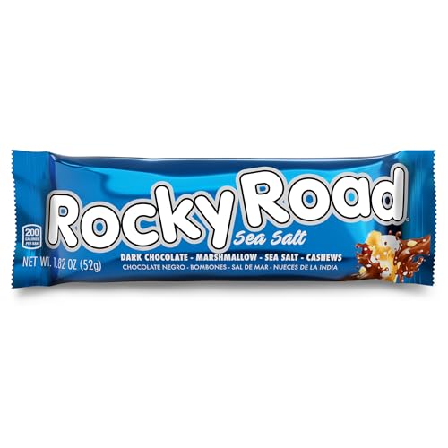 Annabelle's Rocky Road Dark Chocolate w/Sea Salt Candy Bar, 1.8-Ounce Bars (Pack of 24)