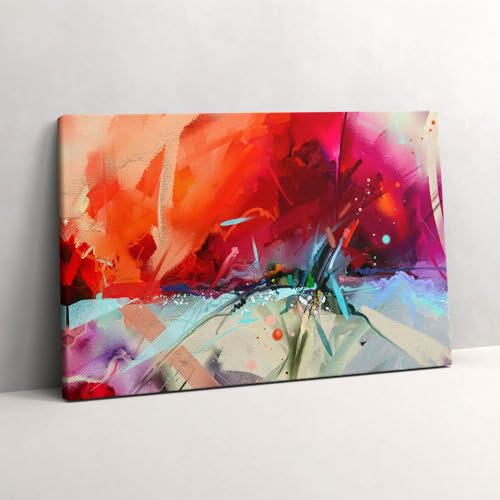Tableau photo sur toile 60x40cm de style abstrait, decoration interieure contemporaine