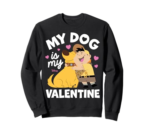 Sweatshirt Disney Up aux finitions soignées imprimé My Dog Is My Valentine