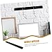 MUCKLILY Wall Mounted Sunglasses Organizer Durable Acrylic Display Rack for All Glasses Elegant Modern Design Easy Installation Space Saving Storage for Home Decor