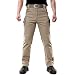 Produktbild FEDTOSING Cargohose Herren Vintage Militär Tactical Hosen mit Stretch Arbeitshose Outdoor Viele Taschen Leichte Baumwolle(EUKhaki M, 32W30L