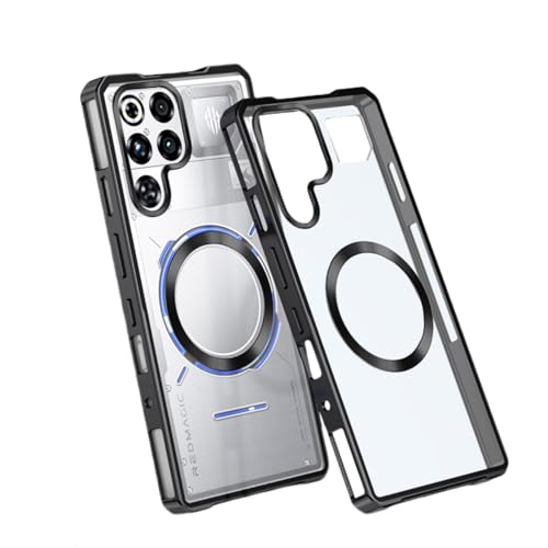 Red Magic 11 Pro ���� �P�[�X ���C���C�����X�[�d�Ή� ���^���t���[�� �Ռ��z�� �y�� �}�b�g���������o�b�N�p�l�� Red Magic 11 Pro+�Ή������J�o�[ RM11P-DX-51121 (�u���b�N)