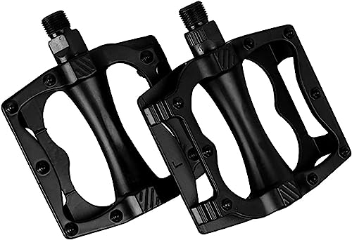 BUNGAA Pedales de Bicicleta de montaña, Montaña Aluminio Aleación MTB Carretera Montaña Antideslizante