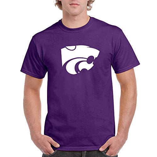 Camiseta Kansas State Wildcats morada talla 3XL ropa deportiva original de algodón 2