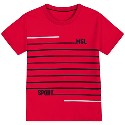 Camiseta Náutico esportivo, Marisol, Meninos, Vermelho, 8