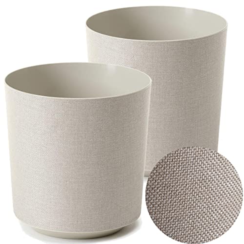 Tymar Blumentopf , 2er Set, runde Form, Übertopf ( Baumwolle, ø 19,5 cm ) Cover