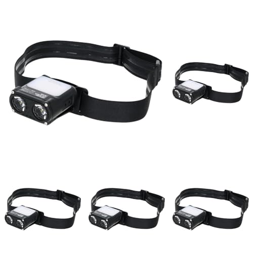 ���V(Takagi) EARTH MAN �[�d�� 2WAY LED �w�b�h���C�g �Z���T�[�^�C�v LHL-3SWLiA ���O���\ USB�[�d�� Type-C �w�b�h�����v ���[�V�����Z���T�[ ���F&�ԐF�� 500���[���� �p�x������ ��Ɨp���C�g��Ɠ�