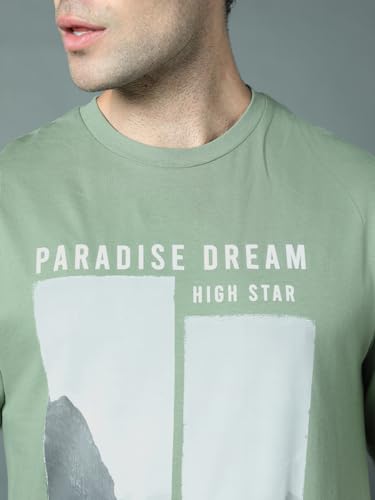Image of HIGH STAR Men's Geometric Relaxed Fit Shirt