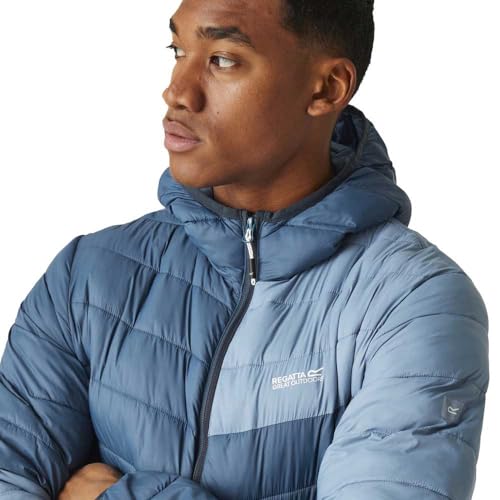 Regatta Mens HillPack II Packaway Hooded Padded Jacket - Image 6