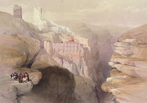 Affiche David Roberts 60x90cm de style oeuvre d'impression encres durables pour salon