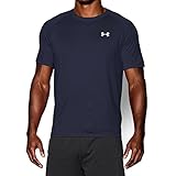 Men’s UA Tech™ Shortsleeve T-Shirt Tops by Under Armour (Midnight Navy/white, X-Large)