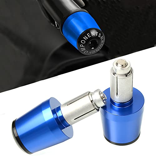 2pcs Motorrad Lenkerenden für Suzuki SV650 SV 650 SV650S SV650X SV650A(Blau)