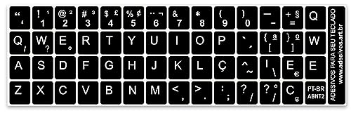 Adesivos Português ABNT2 p Notebook Pc Mac