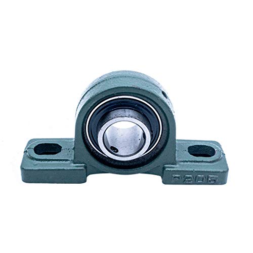 Cojinete de bloque FKG UCP205-16 de fundición maciza para ejes industriales de 2,5 cm 3