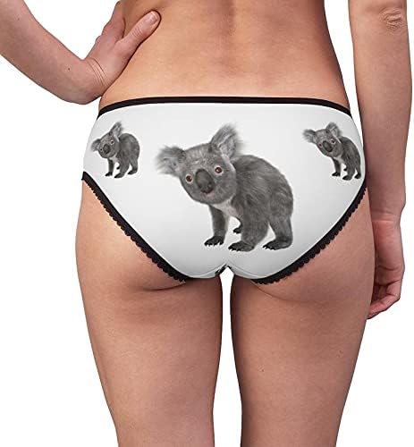 Koala Panties,Koala Underwear, Briefs, Cotton Briefs, Funny Underwear, Panties For Women