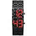 reloj digital de pulsera para hombre con luz LED de lava samurais Imagen de reloj digital de pulsera para hombre con luz LED de lava samurais