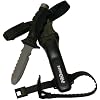 Promate Barracuda Blunt Tip Titanium Scuba Dive Knife (4 1/2 Blade)
