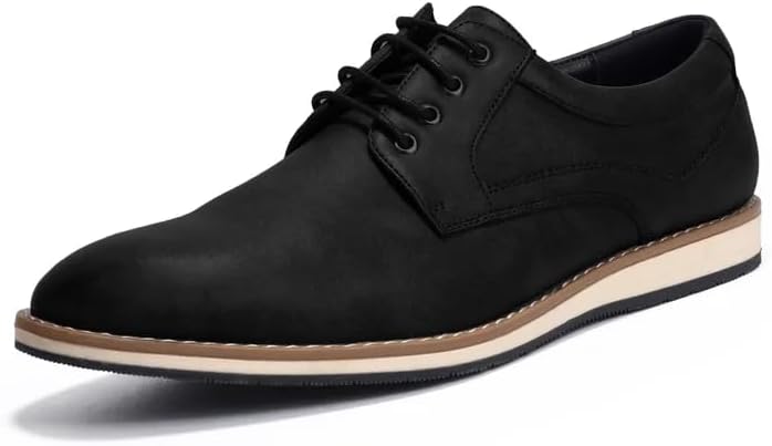 Men's Dress Shoes Casual Dress Sneaker Shoes for Men Lace-Up Oxfords Shoe Business Formal Comfort Derby Sneakers