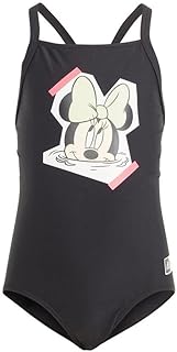 بدلة سباحة قطعة واحدة للبنات من اديداس بتصميم ميني ماوس ديزني البوليستر