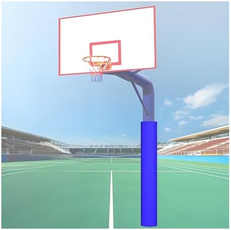 Thickened Outdoor Basketball Hoop Padding Wrap, Easy to Dismantle Protective Pole Pads for Gym, Basement, and Playground Use - Durable and Versatile Protection