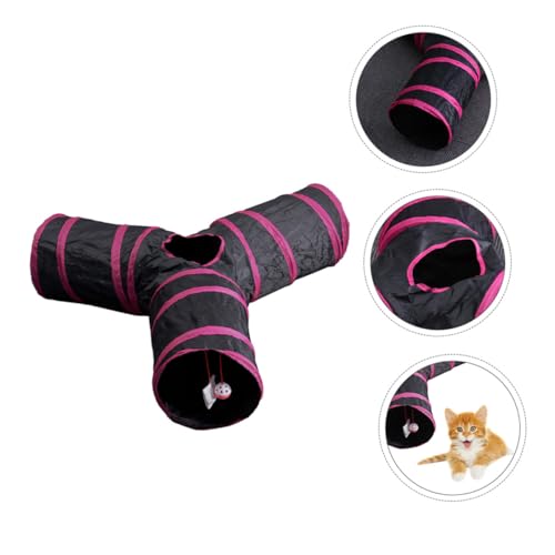 BAZEITFLOW 1ピーシー折りたたみ式ペットネル 猫 犬用おもちゃ スペースを取