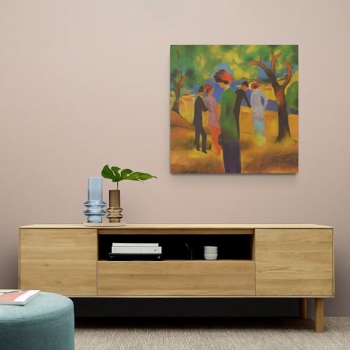 Impression sur toile August Macke | Poster décoration salon - 5