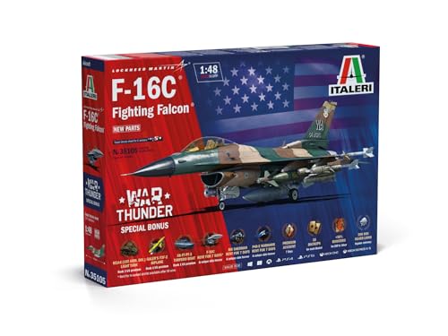 F-16C Fighting Falcon maquette Italeri 1/48 avion plastique 35105