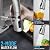 FROPO 3 Hole Kitchen Faucets, Brushed Nickel Kitchen Faucet with Soap Dispenser, Kitchen Faucets with Pull Down Sprayer and Single Side Handle 3 Pieces, Stainless Steel High Arc Kitchen Sink Faucet