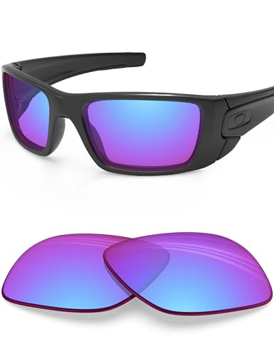 Image of BLAZERBUCK Anti-salt Polarized Replacement Lenses for Oakley Fuel Cell OO9096 Sunglass