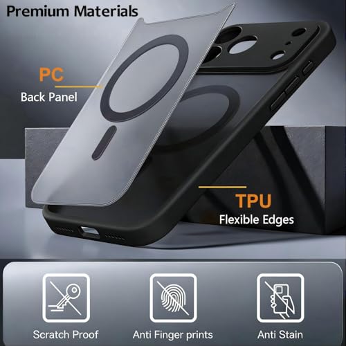 Coque iPhone 17 Pro Max fine mat noir pour éviter rayures - 5