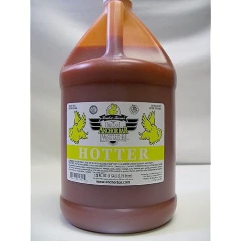 Frank & Teressa's Anchor Bar Wing Sauce-Hotter Gallon Cover