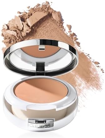 Clinique Beyond Perfecting Powder Lightweight Full Coverage Foundation + Concealer For Dry Combination to Oily Skin Types