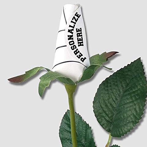 Personalized Volleyball Rose - Handmade, Original Design by Sports Roses Cover