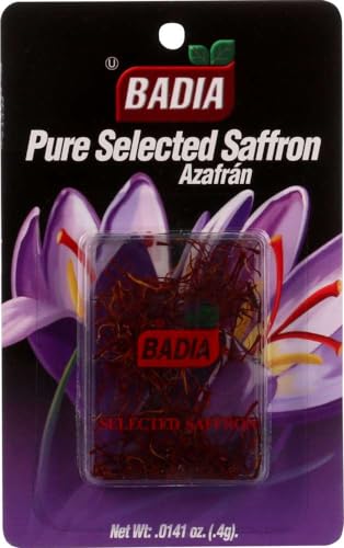 Badia Spanish Saffron, 0.0141-Ounce Blister Pack (Pack of 25)