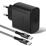 Cargador compatible con multiecosistema: el cargador de pared USB-C puede cargar rápidamente otros teléfonos y tabletas tipo C como Note 9, S9, S9+ Plus, S8, S8+ Plus / Active, A70, A71, A80, S10 Plus, Google Pixel 4XL, Pixel 3A, LG G7, ThinQ Plus, Motorola Moto Z y más.