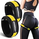Booty Bands for Women Glutes & Hip Building,BFR Bundle Booty Bands,Blood Flow Restriction Bands,Glute Bands-Best Fabric Resistance Bands for Exercising Your Butt, Squat, Thigh, Fitness (Yellow)