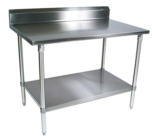 KPS Commercial Stainless Steel Work Prep Table 18 x 60 with 4