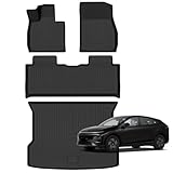 [Für den neuen G6] FOXMOD Premium TPE Auto Fußmatten + Kofferraummatte für XPENG G6 2025/2026 (Neues Modell) – Passgenau, rutschfest, Wasserdicht, Geruchlos, Allwetter-Set, Schwarz