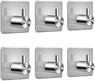 Haken Selbstklebend, Banral Handtuchhaken Edelstahl Wandhaken Klebehaken selbstklebende haken, oohne Bohren, wasserdicht ,...